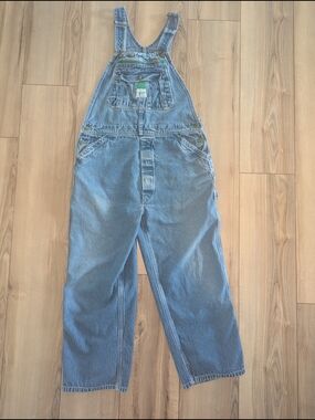 Liberty Light Blue Relaxed Men’s Vintage Denim Overalls